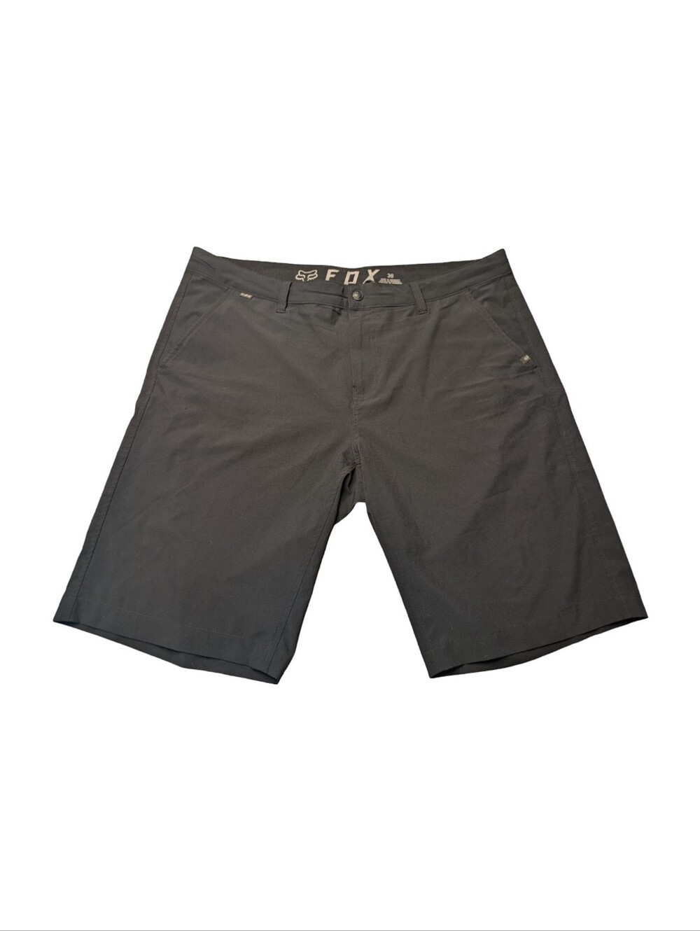 Fox Men's Charcoal Flat Front Performance Shorts